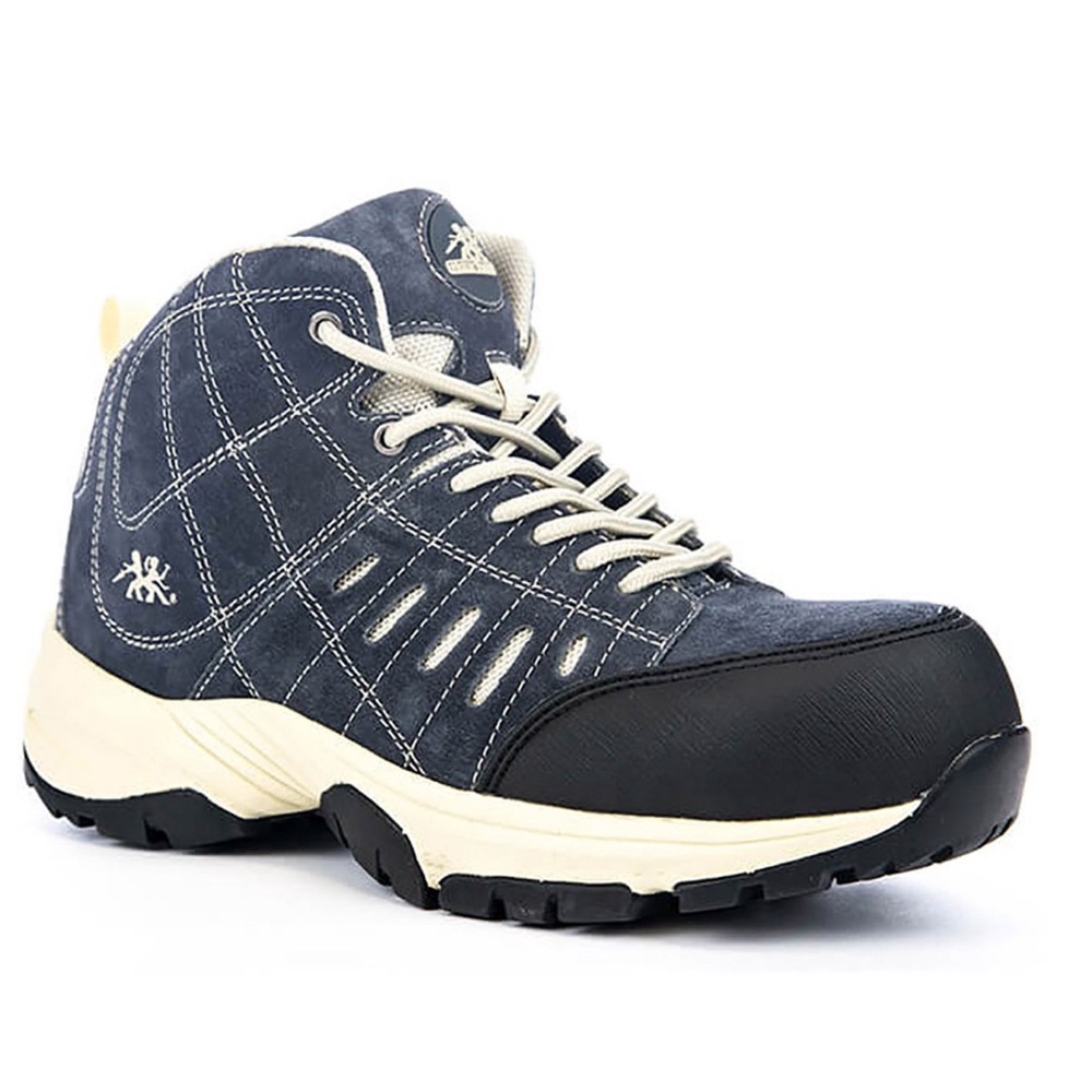 Moxie Trades Women's Jane Hi Composite Toe Hiker Work Boots in Navy Size 9